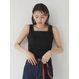 バックカットスクエアタンク | MURUA | 詳細画像2 