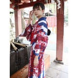 MURUA浴衣SET【太縞に椿】 | MURUA | 詳細画像3