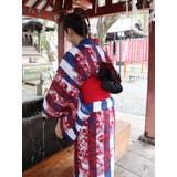 MURUA浴衣SET【太縞に椿】 | MURUA | 詳細画像5