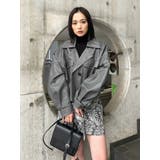 フェイクレザーショートジャケット | MURUA | 詳細画像10 