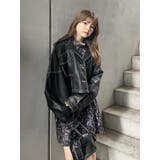 フェイクレザーショートジャケット | MURUA | 詳細画像16 
