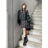 フェイクレザーショートジャケット | MURUA | 詳細画像17 