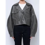 フェイクレザーショートジャケット | MURUA | 詳細画像19 