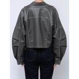 フェイクレザーショートジャケット | MURUA | 詳細画像21 