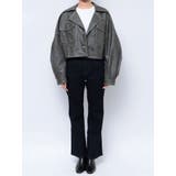 フェイクレザーショートジャケット | MURUA | 詳細画像26 