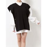 レイヤードニットシャツワンピース | MURUA | 詳細画像1 