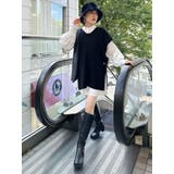 レイヤードニットシャツワンピース | MURUA | 詳細画像10 