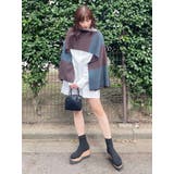 レイヤードニットシャツワンピース | MURUA | 詳細画像13 