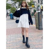 レイヤードニットシャツワンピース | MURUA | 詳細画像18 