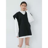 レイヤードニットシャツワンピース | MURUA | 詳細画像20 