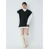 レイヤードニットシャツワンピース | MURUA | 詳細画像22 