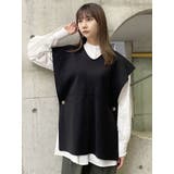 レイヤードニットシャツワンピース | MURUA | 詳細画像33 