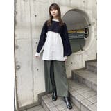 レイヤードニットシャツワンピース | MURUA | 詳細画像38 