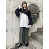 レイヤードニットシャツワンピース | MURUA | 詳細画像39 