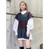 レイヤードニットシャツワンピース | MURUA | 詳細画像40 