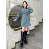 【RUSSELL ATHLETIC×MURUA】ウエストリブミニワンピース | MURUA | 詳細画像24