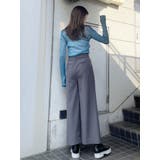 ハイウエストタックワイドパンツ | MURUA | 詳細画像12 