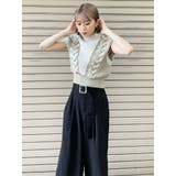 ハイウエストタックワイドパンツ | MURUA | 詳細画像7 