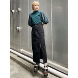 テレコドッキングショートトップス | MURUA | 詳細画像8 
