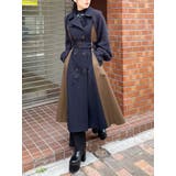 ネイビー | マルチウェイボレロトレンチコート | MURUA