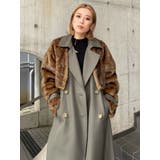 フェイクファーベルテットロングコート | MURUA | 詳細画像11