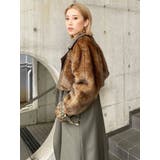 フェイクファーベルテットロングコート | MURUA | 詳細画像12