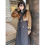 フェイクファーベルテットロングコート | MURUA | 詳細画像19