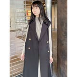 フェイクファーベルテットロングコート | MURUA | 詳細画像23