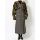 フェイクファーベルテットロングコート | MURUA | 詳細画像26