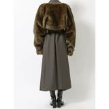 フェイクファーベルテットロングコート | MURUA | 詳細画像28