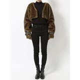 フェイクファーベルテットロングコート | MURUA | 詳細画像35