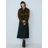 フェイクファーベルテットロングコート | MURUA | 詳細画像6