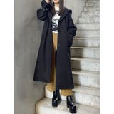 ブラック | セーラーカラーコート | MURUA