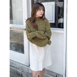 MIXニットドッキング2WAYワンピース | MURUA | 詳細画像24 