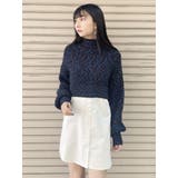 MIXニットドッキング2WAYワンピース | MURUA | 詳細画像25 