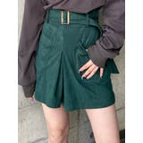 グリーン | フェイクスエードショートパンツ | MURUA