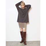 グラデーションガーターニットミニスカート | MURUA | 詳細画像22 