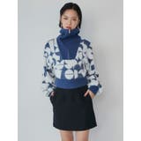 フロントZIPフェザーニット | MURUA | 詳細画像10