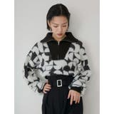 フロントZIPフェザーニット | MURUA | 詳細画像3