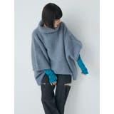 ハイネックオーバーシルエットニット【WEB限定】 | MURUA | 詳細画像10 
