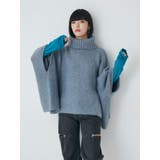 ハイネックオーバーシルエットニット【WEB限定】 | MURUA | 詳細画像9 