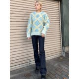 ジオメ柄シャギーニット | MURUA | 詳細画像13