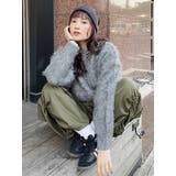 ジオメ柄シャギーニット | MURUA | 詳細画像6
