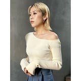 スリットスリーブワンショルニット | MURUA | 詳細画像12 