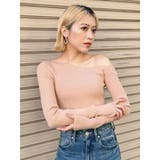 スリットスリーブワンショルニット | MURUA | 詳細画像19 