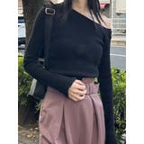 スリットスリーブワンショルニット | MURUA | 詳細画像30 