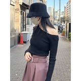 スリットスリーブワンショルニット | MURUA | 詳細画像32 