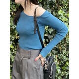 スリットスリーブワンショルニット | MURUA | 詳細画像36 