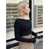 スリットスリーブワンショルニット | MURUA | 詳細画像4 