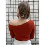 スリットスリーブワンショルニット | MURUA | 詳細画像47 